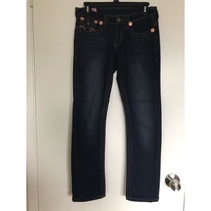 Gently used True Religion bootcut jeans.